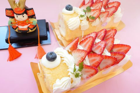 鯉のぼりロールケーキ登場です！