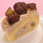 マロンロールケーキ登場です！