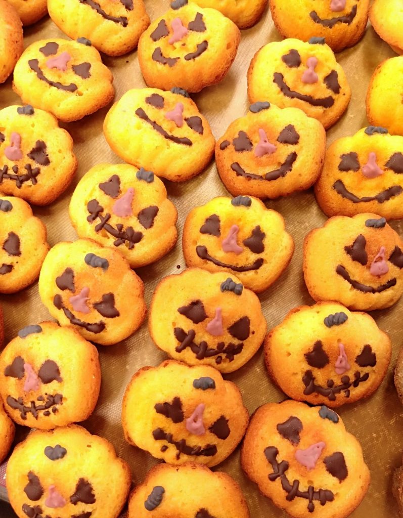 ハロウィンキャラクターケーキ（パンプキン）