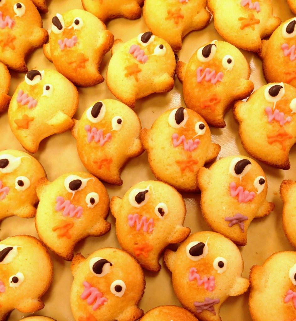 ハロウィンキャラクターケーキ（ゴースト）