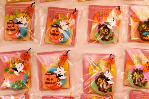 ハロウィンクッキー焼き上がりました！