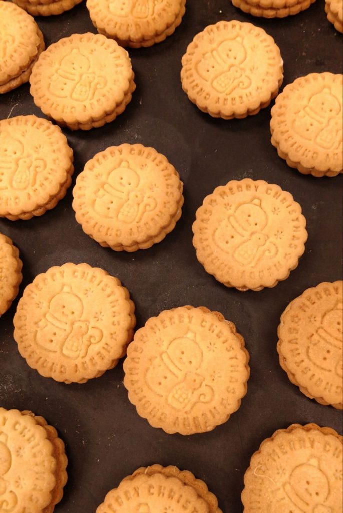 Xmasチョコサンドクッキー(ピスタチオ)