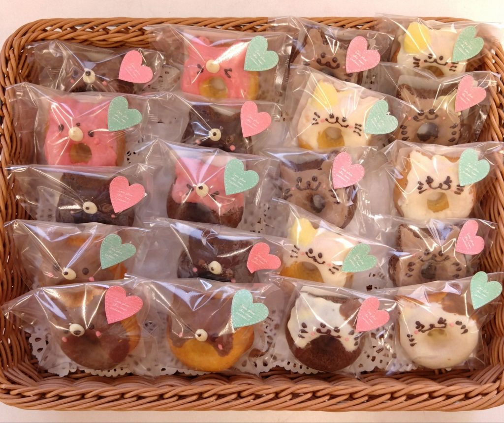 焼きドーナッツ（ねこ＆くま）