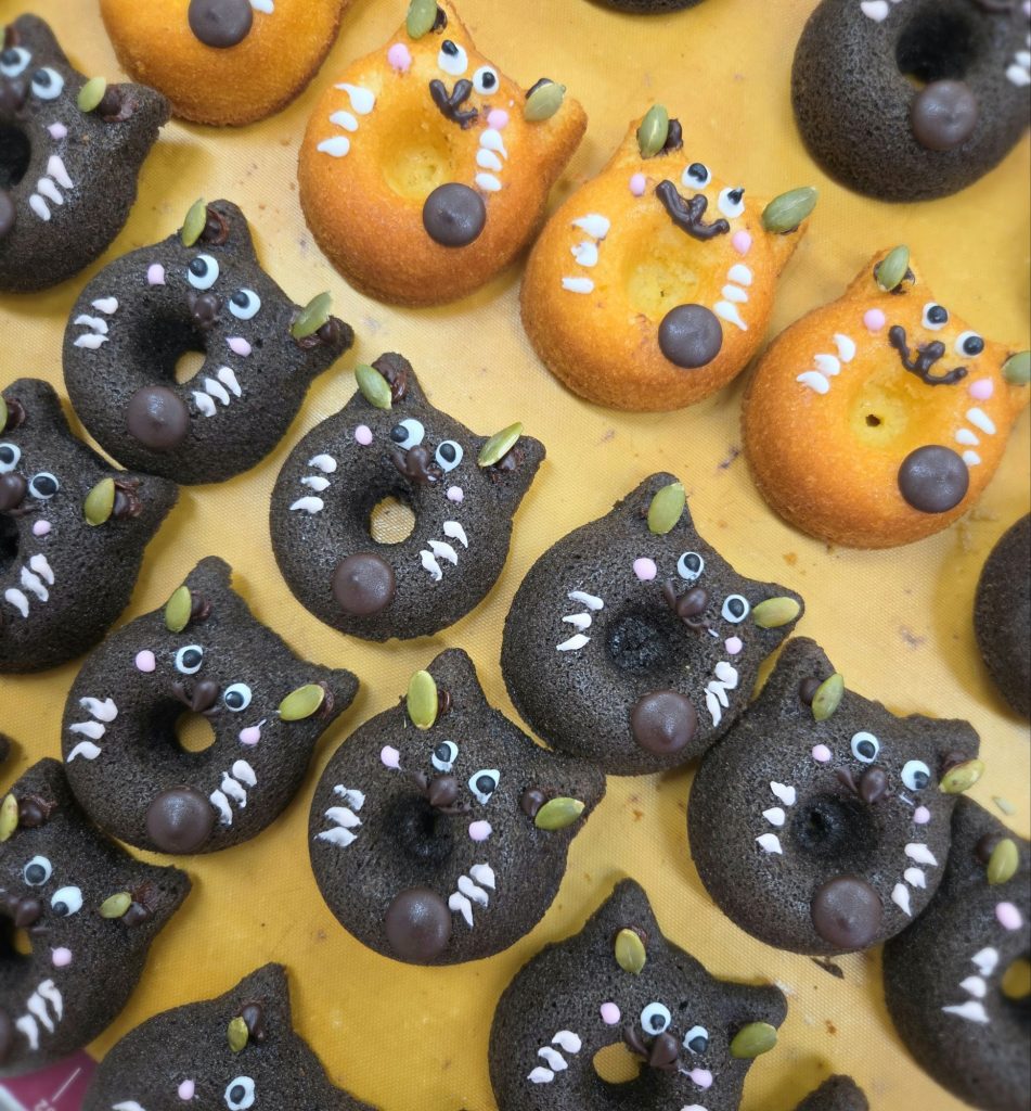 Halloween焼きドーナッツ(くろねこ)
