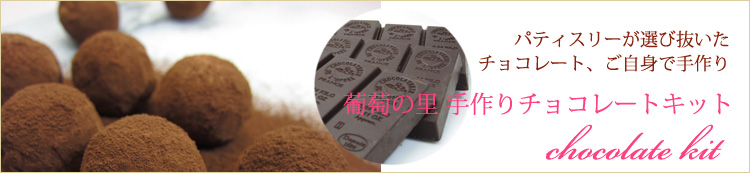 葡萄の里手作りチョコレートキット